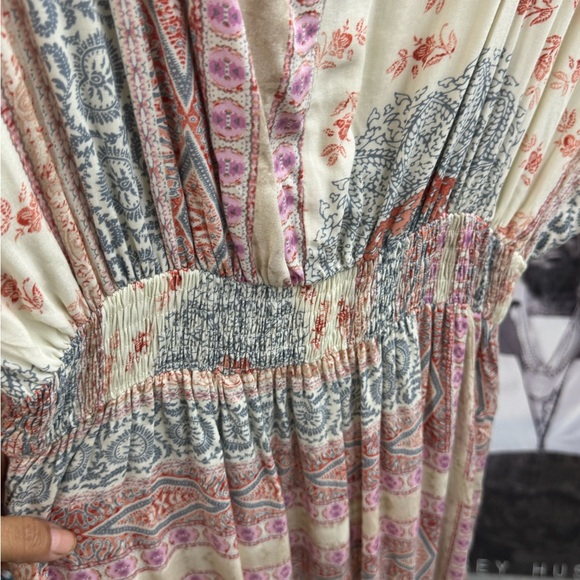 Away Multicolor Boho Maxi Dress - Picture 3 of 7